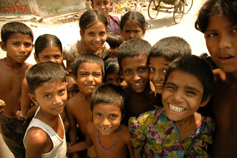Children in Sylhet